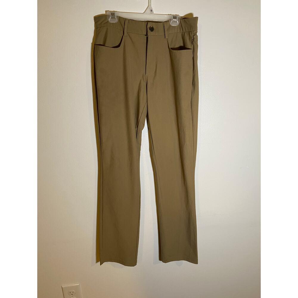 Old Navy Khaki ACTIVE TECH SLIM STRETCH MENS Pants School Uniforms SZ 29X30